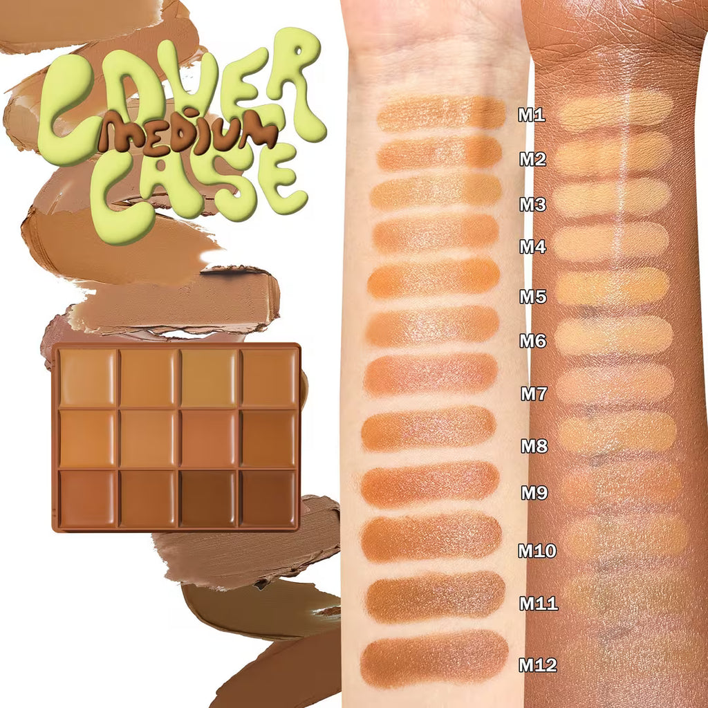 Cover Case Foundation Palette - MADE BY MITCHELL