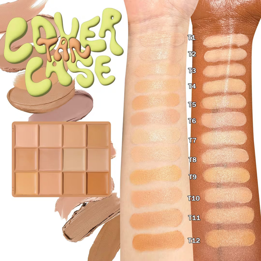 Cover Case Foundation Palette - MADE BY MITCHELL