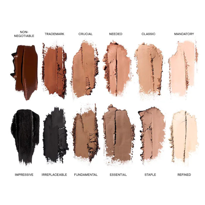 Paleta de sombras de ojos mate Major Dimension III PATRICK TA