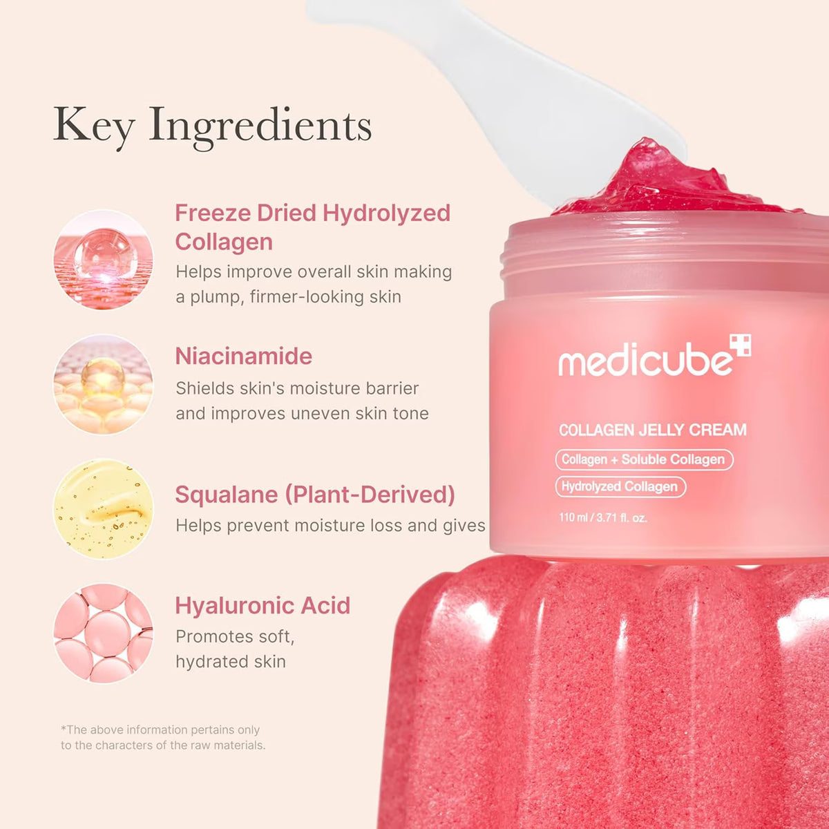 Crema de Gelatina de Colágeno Hidratante Facial  MEDICUBE