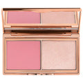Mini Paleta de Colorete e Iluminador Hollywood Blush & Glow CHARLOTTE TILBURY