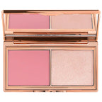 Mini Paleta de Colorete e Iluminador Hollywood Blush & Glow CHARLOTTE TILBURY