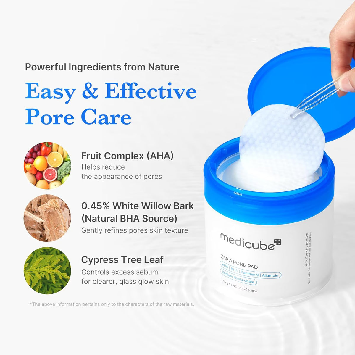 Zero Pore PAD -Medicube  X70 Almohadillas