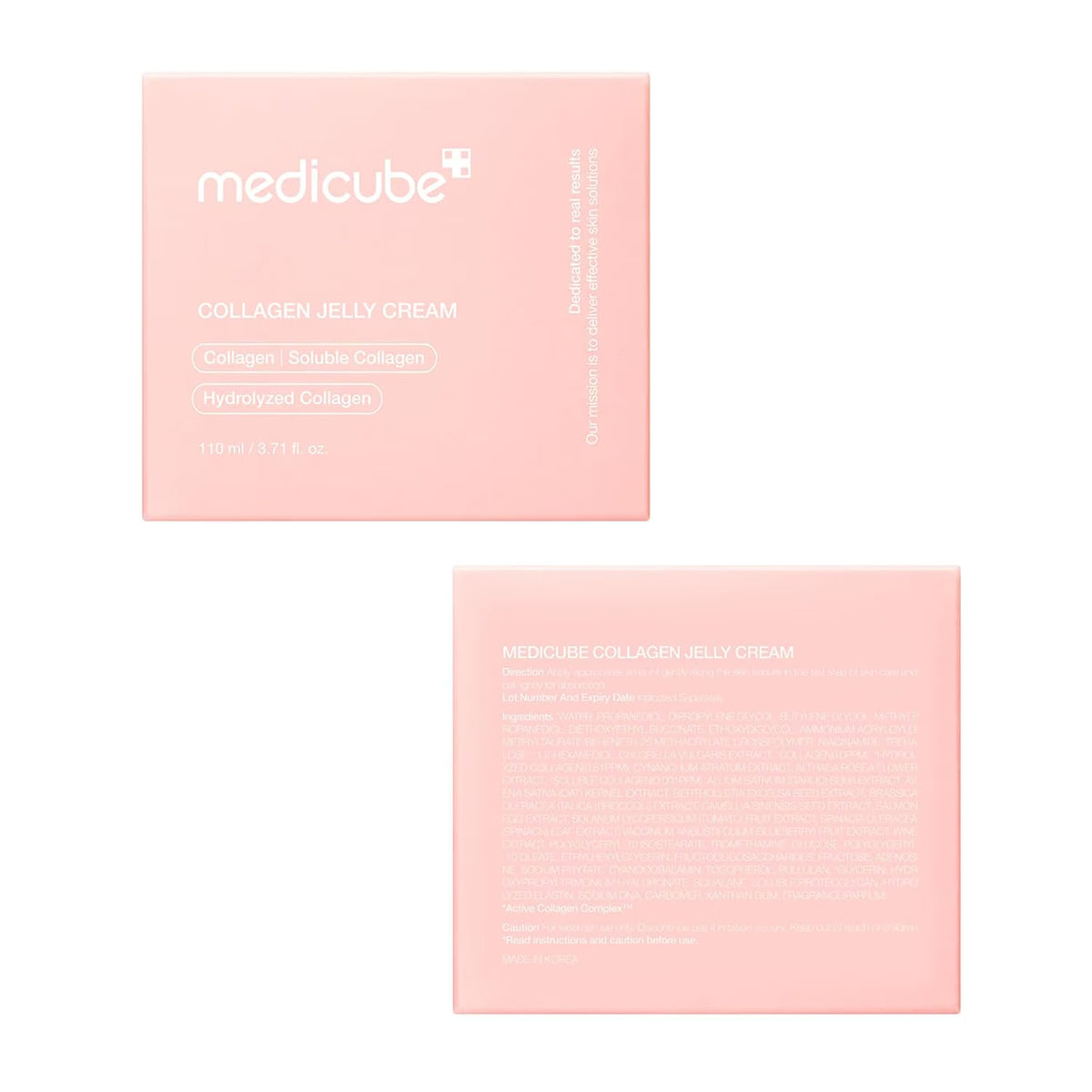 Crema de Gelatina de Colágeno Hidratante Facial  MEDICUBE