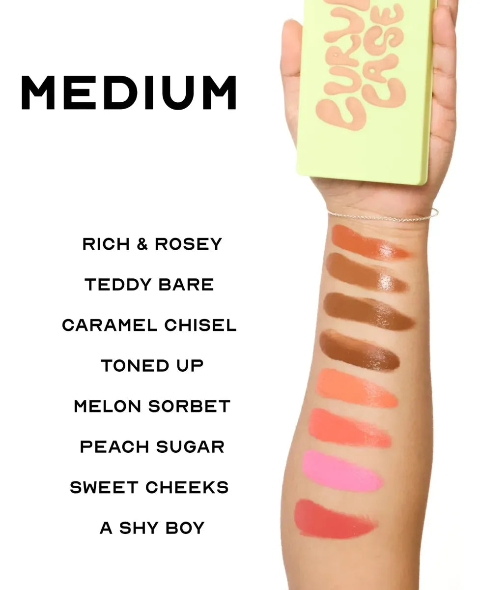 Curve Case Cream Makeup Palette - MADE BY MITCHELL