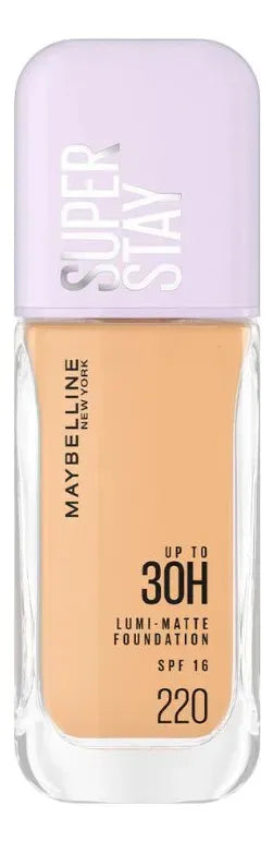 Base Liquida Super Stayup Lumi - matte MAYBELLINE