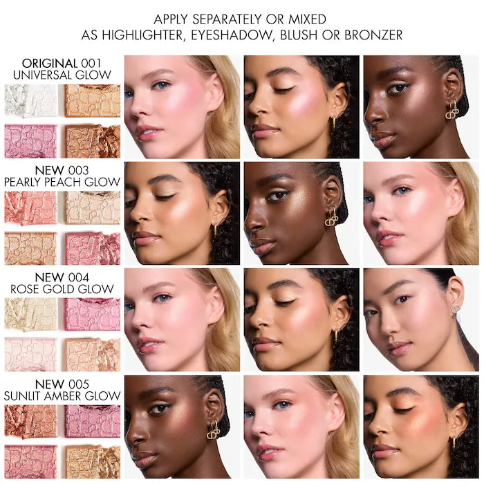 Paleta Iluminadora Backstage Glow Face Palette DIOR