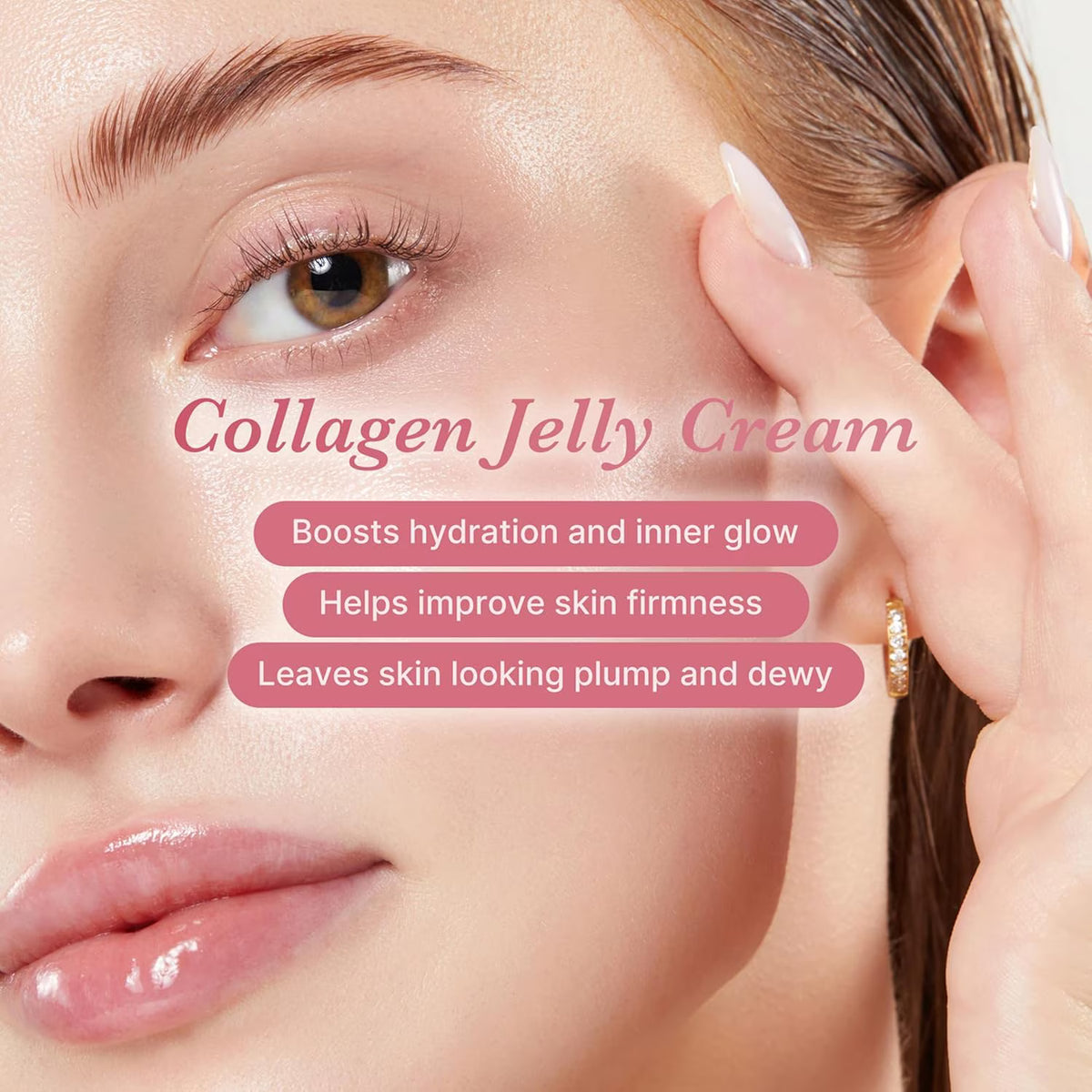 Crema de Gelatina de Colágeno Hidratante Facial  MEDICUBE