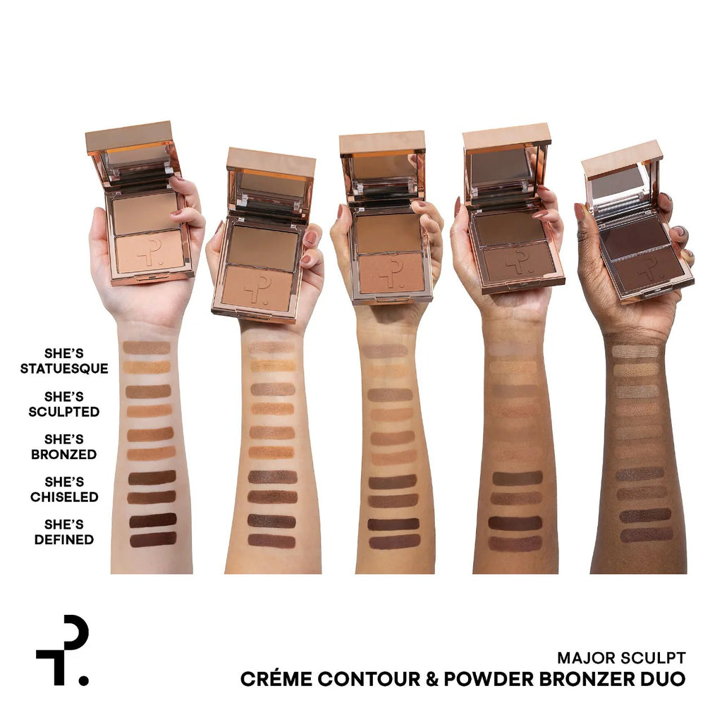 Major Sculpt Crème Contour & Powder Bronzer Duo PATRICK TA