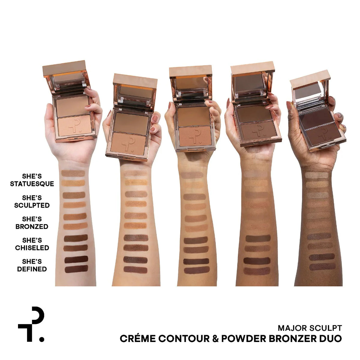 Major Sculpt Crème Contour & Powder Bronzer Duo PATRICK TA
