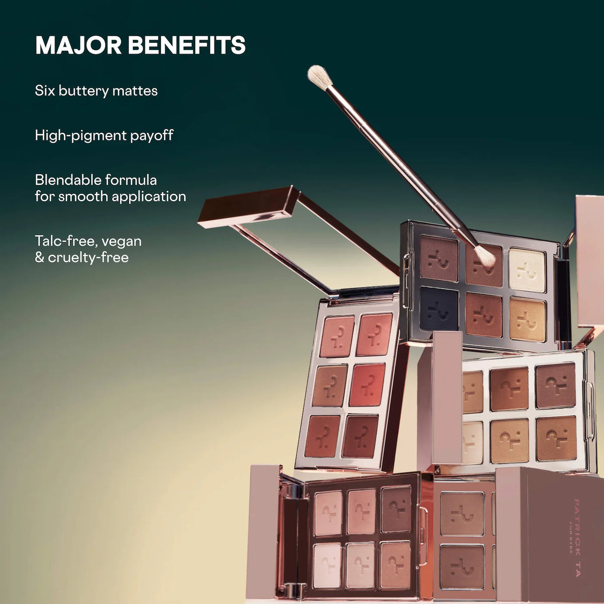 Paleta de Sombras PATRICK TA Major Dimension Eyeshadow Palette
